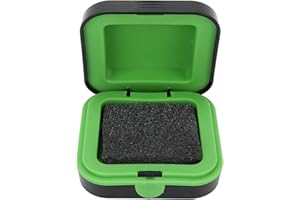 FOLANDA Hearing Aid Case Hard, Waterproof Portable Protective Storage Case Pocket Size for Hearing Aids, Sound Amplifier, Hear Listening Device, Universal Organizer Box for Store Various Hearing Aid