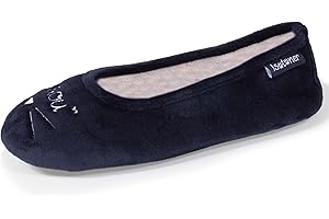 Isotoner Chaussons pantoufles Ballerines fille semelle antidérapante, EU,