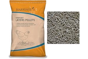 MARRIAGE'S Marriage’s Everyday Layers Pellets 20 kg – High-Performance Complete Feed for Laying Hens | 16% Protein | Sustainably Packed in Paper Bag