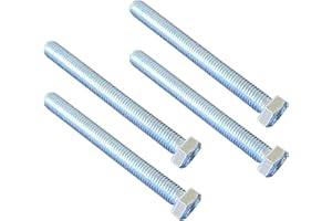 PANOROOF M8 (8mm x 80mm) Hex Square Bolts Fully Threaded (10pcs Bolts Only)