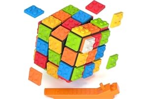 ROXENDA 3 x 3 tegelsten magisk hastighetskub med tegelseparator för roligt lekande för barn och vuxna