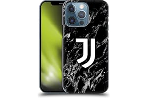 Head Case Designs Licenza Ufficiale Juventus Football Club Nero Marmoreo Custodia Cover Dura per Parte Posteriore Compatibile con Apple iPhone 13 PRO