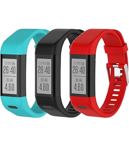 Cinturino In Silicone Per Garmin Forerunner 610 – Ricambio Morbido Con Strumenti (Cacciavite E Pins), 7 Colori