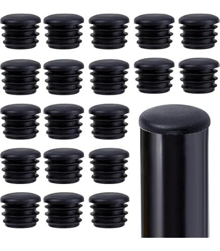 Tappi Per Gambe Sedie - 20 Pezzi Neri In Plastica, Diametro 25mm - Foto 13