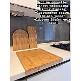 BAMBOO EDGED CUTTING BOARD 45 * 38