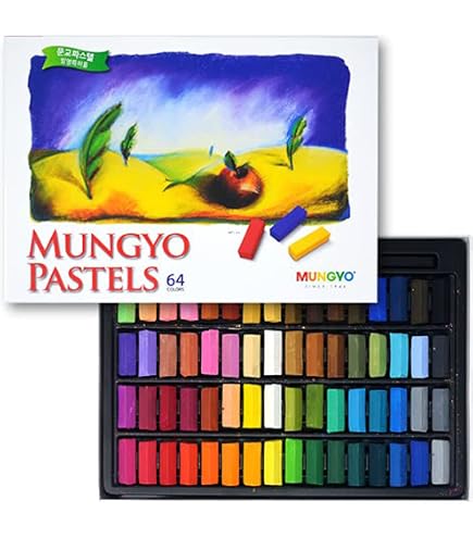 Mungyo MPHM-60L Pastelli Soffici Artigianali Per Artisti - Confezione Da 60 Pastelli A Mano, Qualità Gallery - 2