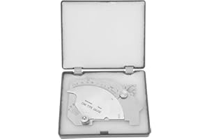 Fafeicy Herramienta de medición de soldadura de acero inoxidable, calibre de soldadura MG-8 Regla de inspección de costura Puente CAM Calibrador de soldadura, para medición de soldadura