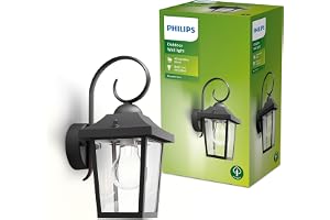 Buzzard vägglampa för utomhusbruk E27, aluminium