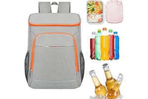 GENERIC Sac à dos de 50 L | Sac à dos isotherme de voyage | Sac à déjeuner étanche étanche pour pique-nique, barbecue, camping, randonnée, plage, voyage