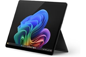 Microsoft Surface Pro 13"| OLED | 12 Core | Copilot+PC | 2 in 1 | 120Hz Display| Snapdragon X Elite| 16GB RAM | 512GB SSD | Black| UAE TRA Version