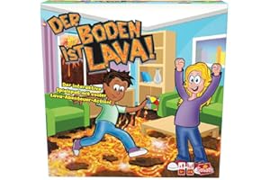 Goliath - Der Boden ist Lava, Spiel voller Bewegung für Drinnen und Draußen ab 5 Jahren, Für die Ganze Familie, Gesellschaftsspiel für 2 bis 6 Spieler