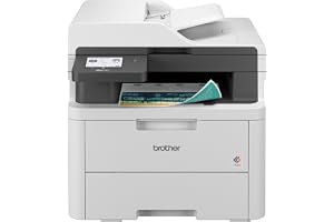 Brother Wireless All in One Printer, MFC-L3720CDW, with Advanced LED Color Laser Print, ADF, Duplex & Mobile Printing, High Yield Ink Toner