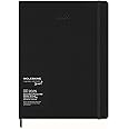 Moleskine Weekly Smart Planner PRO 12 Months 2025, Smart Planner PRO, Agenda 2025, Elastic Closure, Black Colour, Size Extra Large 19 x 25
