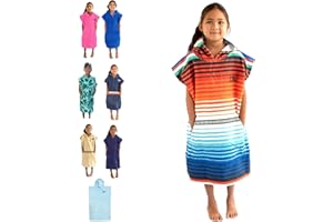 COR Surf Poncho de Surf et Bain Enfant | Serviette de Plage Peignoir pour Garçons et Filles de (Sarape)