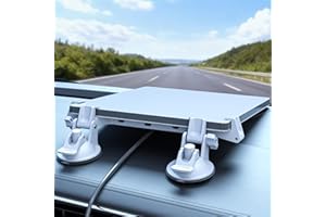 HanCenDa 2Pack Linkoostar Starlink Mini Mount for Dashboard, Starlink Mini Car Suction Cup Mount for Dashboard & Windshield Suitable for Most Vehicles and Ensure Stable Satelllite Signal