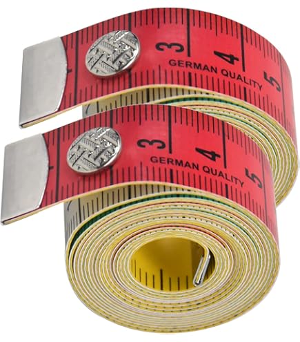 Lot De 6 Rubans à Mesurer Souples à Double échelle, Lecture Facile Ruban A Mesurer Resistant