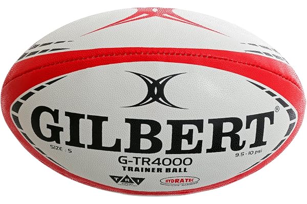 Gilbert G-tr4000 Training boules de rugby (lot de 5 balles) Taille 5