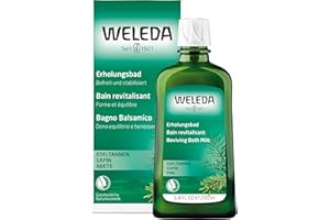 ‎WELEDA WELEDA Bio Edeltannen Erholungsbad, Naturkosmetik Bio Bade Essenz mit ätherischen Ölen von Fichten und Edeltannen zur Entspannung und Pflege, Badezusatz für innere Kraft (1 x 200 ml)