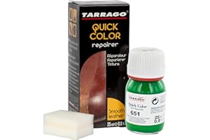 TARRAGO Tinte Para Zapatos y Accesorios de Piel, Cuero Liso y Lona | Tinte de Secado Rápido que Repara y Protege el Calzado de Pequeños Desgastes