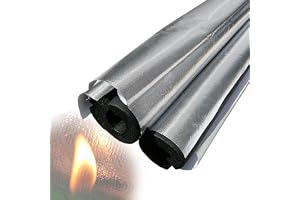 Rörisolering ID 20–110 mm, rörfrostskyddsisoleringsrör-skum, rörskål, elastisk, vattentät, skumslang för luftkonditionering