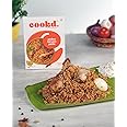 Cookd Ambur Biryani Paste 255g (Serves 3 People) | Ready to Cook Authentic Paste & Seasoning Oil | Zero Added Preservatives & Flavours | Enjoy with Chicken Biryani (Pack of 1)