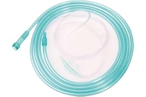 ‎TIGA-MED Sauerstoffbrillen Nasenbrillen grün DEHP-frei 50er Set (= 50 Stück) weich/soft mit 210cm O2-Schlauch Sauerstoffbrille Nasenbrille