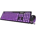 Zebronics DC Joker Edition Companion 500 Wireless Combo with Silent use, Chiclet Keys, 1600 DPI, Power Saver, ON/Off Switch, Integrated Multimedia and Slim Design
