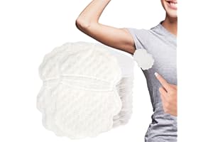 PWSAP 60Piezas Almohadillas Sudor Axilas Axila Absorción de Sudor, Parches Antitranspirantes Axilas Unisex Almohadilla Parches Sudor Axilas Desechables Absorción Sudor y Eliminar Olor Hombres y Mujeres