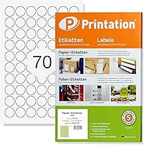 Etichette Autoadesive Per Raccoltori Printation - 125 Pezzi, 190x58 Mm, Bianche, Stampabili - Foto 11