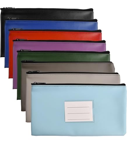 Porta Documenti A5 - 5 Pezzi Impermeabili - Con Finestra E Cerniera - Foto 8