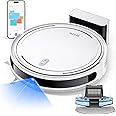 Vyzzle Robot Vacuum Cleaner with Mop, 5000Pa, 3-IN-1 Robot Vacuum, Lidar Navigation, App/Alexa Control, Ultra Thin Robotic Vacuums D10 Ideal for Pet Hair, Carpets and Hard Floors