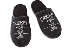 Arora Ultimate Gift for Man Slippers-Cricket-Medium, Multicolour, Size 9-10