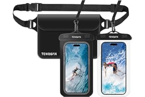 TENQUAN wasserdichte Handyhüllen, wasserdichte Tasche (3 Stück) Handyhülle Unterwasser Handytasche Beutel Bauchtasche für iPhone 15 14 13 12 Pro Max Plus, Sumsung, Smartphone bis zu 7 Zoll