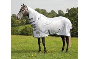 Shires Tempest Original Fly Combo Horse Rug - White