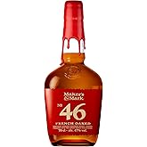 Maker
s Mark 46 Kentucky Straight Bourbon Whisky - French Oak Barrel Finish - Rich Notes of Vanilla, Caramel and Baking Spice