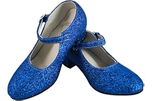 Gojoy shop- Zapato con Tacón de Danza Baile Flamenco o Sevillanas para Niña y Mujer, 5 Colores Disponibles