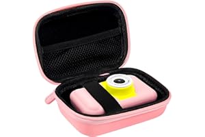 Leayjeen Kinderkamera-Schutzhülle kompatibel mit GREPRO/Gofunly/Goopow/YunLone/AONISE/Dwfit/Kriogor/Hangrui Kinder Digitalkamera Schutzhülle (nur Hülle)