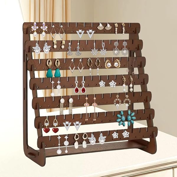 Présentoir Oreille Silicone Noir UNICRAFTALE – Support Boucles D'Oreilles & Piercings Avec Base Ronde Élégante
