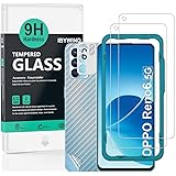IBYWIND 2 Pezzi Pellicola Protettiva per OPPO Reno 6 5G(Non per OPPO Reno 6 Pro),con Protezione Obiettivo Fotocamera,Skin in 