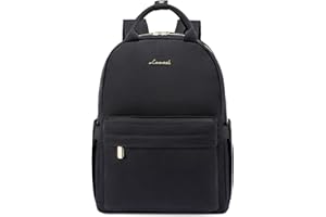 LOVEVOOK Laptop Backpack Womens 13.3 inch Small Fashion Backpacks for Ladies School Bags for Girls Waterproof Rucksack Travel Bag Mini Cute City Casual Daypacks