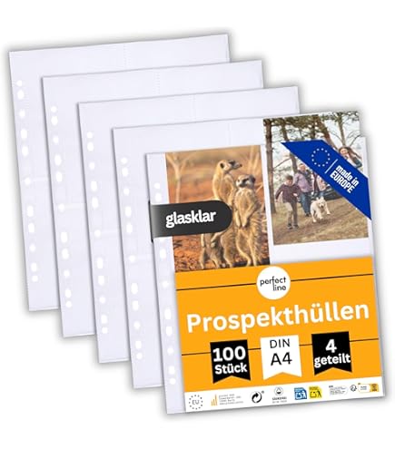 Enveloptas Europel A5 250X180MM Dwars Transparant Wit Kantoorartikel 512441 Brun