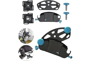 GZW-Shop Clip de Ceinture pour Appareil Photo,Support d'appareil Photo en Alliage d'aluminium à Fermeture Rapide avec vis 1/4, pour Appareil Photo Reflex numérique et Sac à Dos.