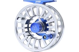 MAXIMUMCATCH Maxcatch Avid Series Fly Fishing Reel Best Value - 1/3, 3/4, 5/6, 7/8, 9/10-5 Color Available