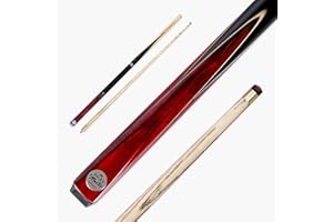 BAIZE MASTER Silver Series 57 Inch VICTORY 2 Piece Centre Joint Snooker Pool Ash Cue Set 9.5mm Tip