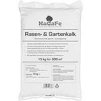 HaGaFe Rasenkalk & Gartenkalk Kalk, Gewicht: 15 Kg Für 300 M²