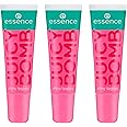 essence Juicy Bomb Shiny Lip Gloss No. 102, Pink, Shiny, Radiant Fresh, Shimmering, Vegan, Alcohol-Free, Paraben-Free, No Microplastic Particles, Pack of 3 (3 x 10 ml)