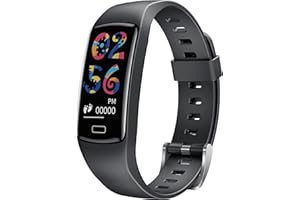 WEYBON Smart Watch Kids Fitness Tracker - 0.96" Full Touch Smartwatch for Boys Girls Activity Trackers with IP67 Waterproof Blood Pressure Heart Rate Sleep Monitor Step Sports Watches Compatible Android IOS