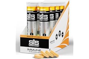 Science in Sport Immune Vitamin C effervescent Tablets 160 pcs. Orange – Vegan, Vitamin C contribute to The Normal Functioning of The Immune System During and After Intense Physical Exercise