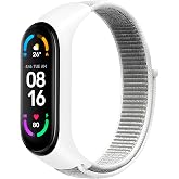 Lightweight and Wrist Adjustable According to Wrist Thickness with Fully Coated Silicone Frame Compatible with Teknoft Xiaomi Mi Band 7/6/5/4