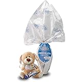 Uova di Pasqua Speciale Italia - Uovo di Cioccolato Artigianale al Latte con Peluche Assortito e Smarties, Uova di Pasqua Cio
